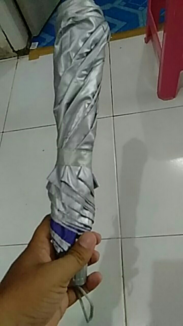 Payung Lipat 2 Silver