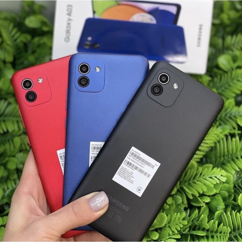 Baru, Samsung A03 3/32 4/64 4/128 Ori100%