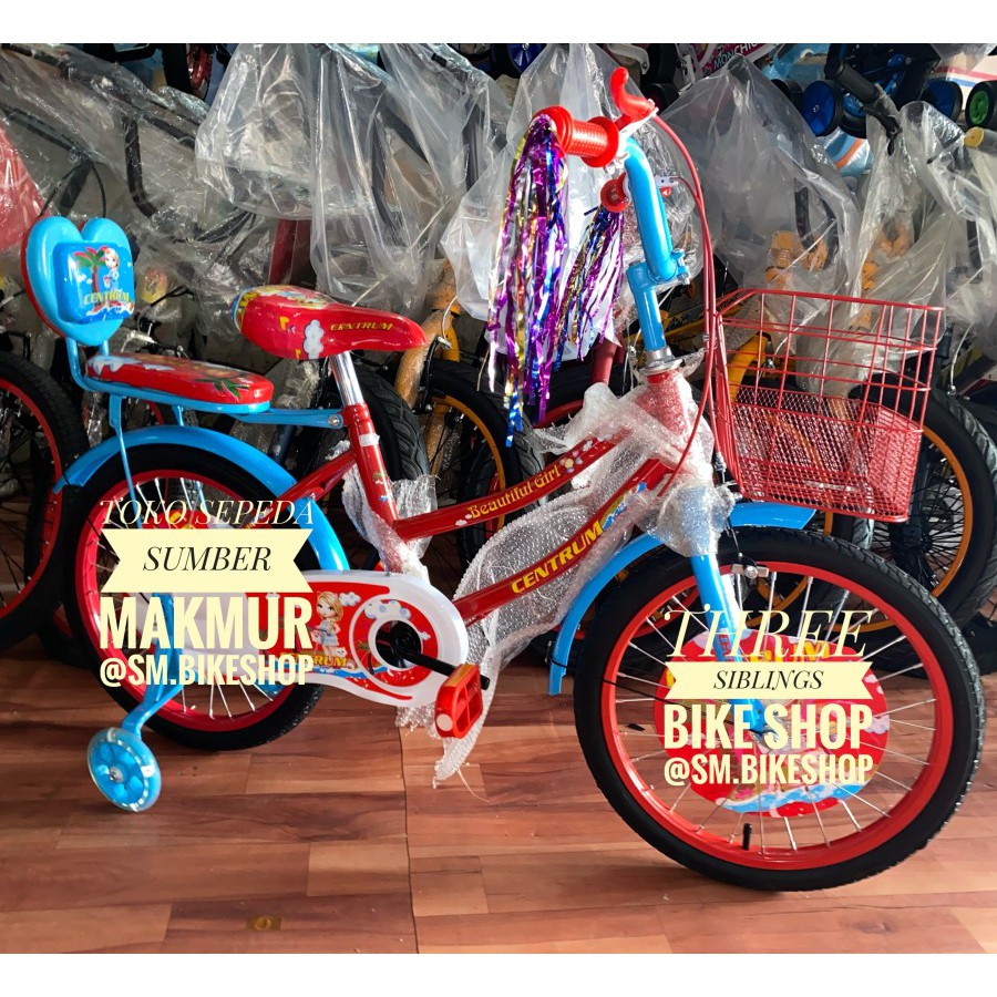 SEPEDA MINI ANAK PEREMPUAN CENTRUM 18 INCH