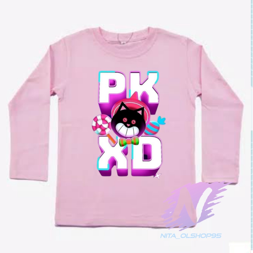 KAOS PK XD BAJU ANAK LENGAN PANJANG