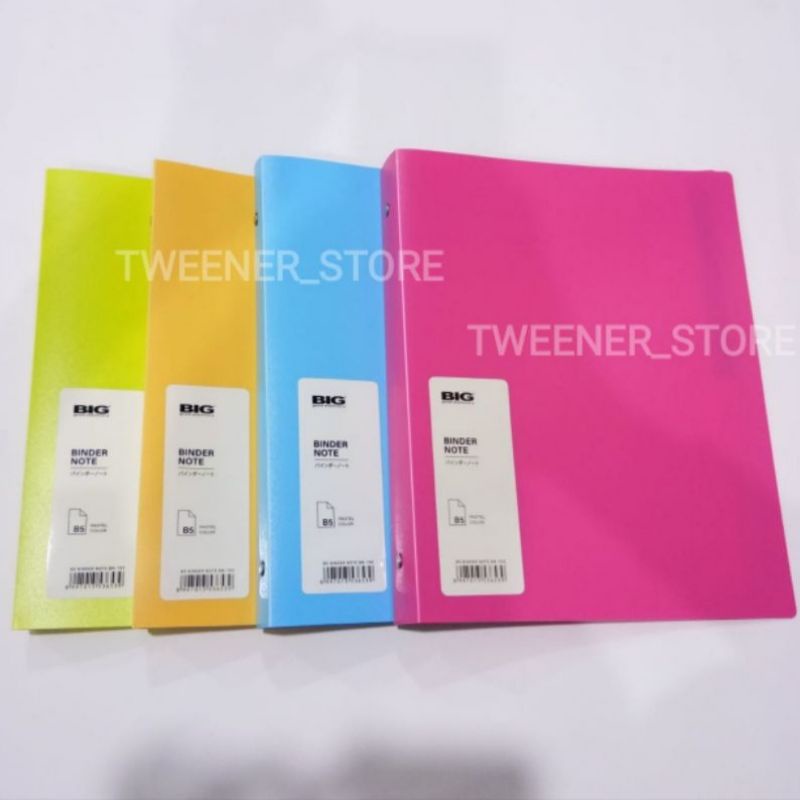 

BIG Binder Note B5 Buku Binder File | Pastel Colour