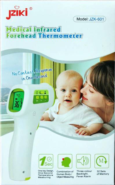 New Jziki infrared , forhead thermometer.
