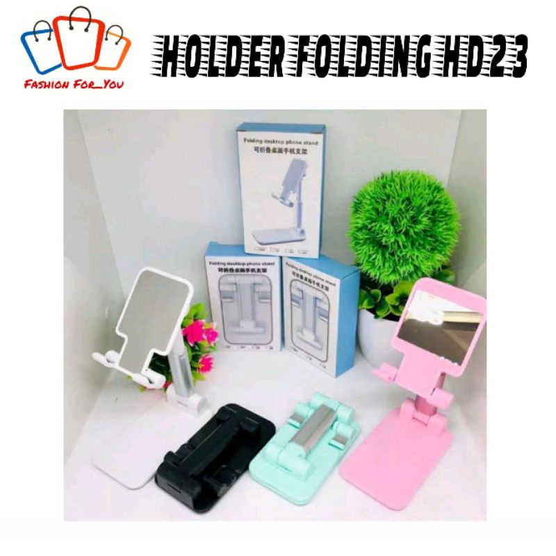 Desktop Folding Multi Stand Phone Holder Hp Tablet Dudukan Handphone