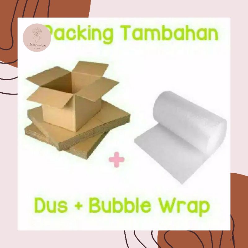 

EXTRA BUBLE WRAP / TAMBAHAN PACKING