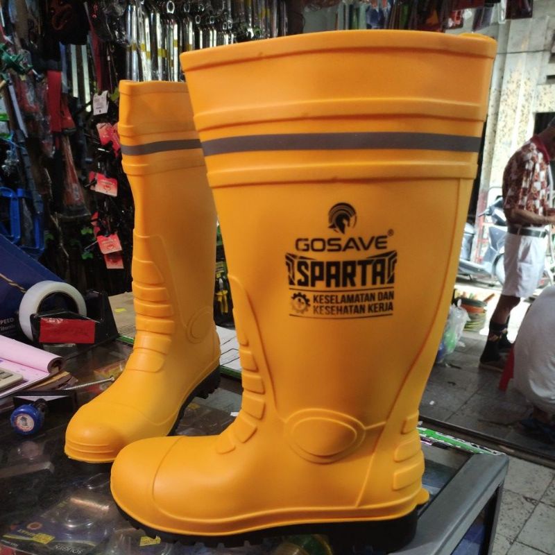 sepatu boot safety GOSAVE SPARTA/ sepatu pekerja gosave