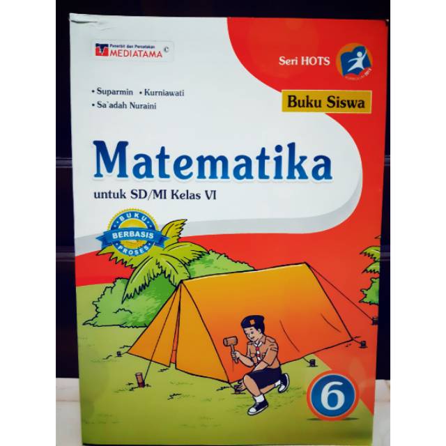 Buku Pelajaran Matematika Siswa Sd Mi Kelas 6 Kurikulum 2013 Shopee Indonesia