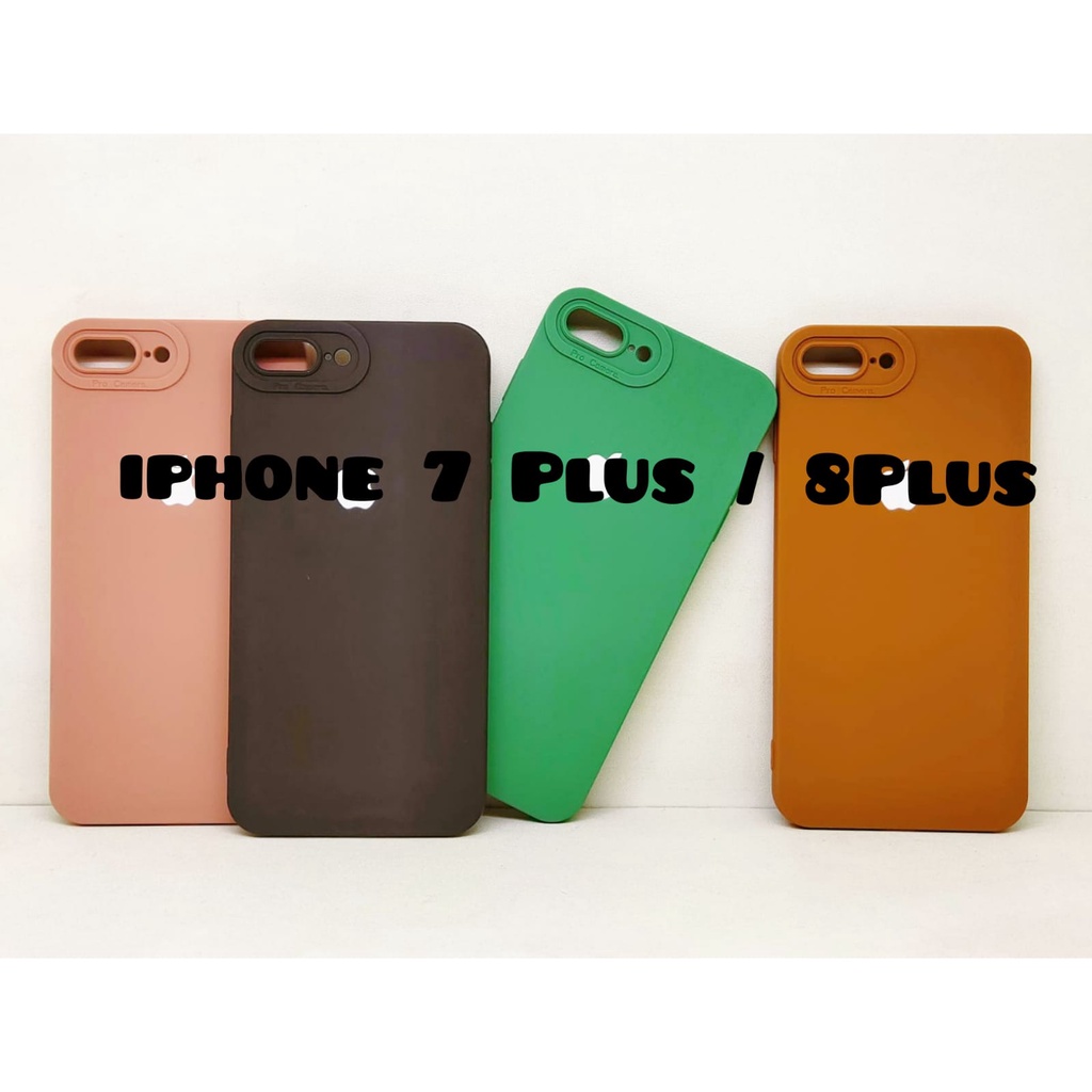 Luxury Soft Matte Case 9D iPhone 6 7 8 Plus X XR XS MAX 11 11Pro 11ProMax Solid Color Angel Eye Lens