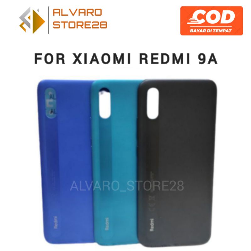 BACKDOOR BACKCOVER BACKCASING HOUSING FULLSET TUTUP BELAKANG XIAOMI REDMI 9A