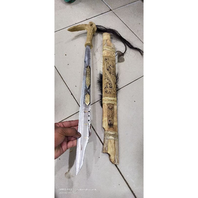 MANDAU KALIMANTAN MAndau khas kalimantan panjang 65cm