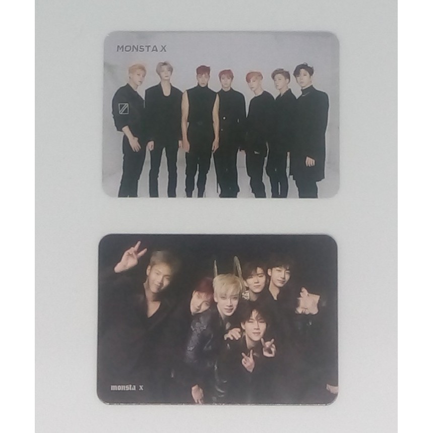 Group Photocard PC Monsta X Beautiful dan Are You There Album
