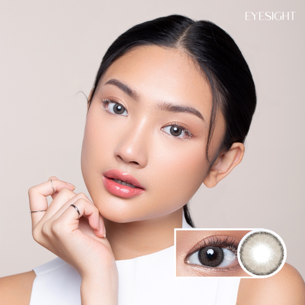 [BEST SELLER] EYESIGHT LENSES Softlens Kitty Kawaii Mini Olivia Brown | Softlens Cokelat Diameter 14.2mm, Warna Natural Cocok Buat Daily Look (2pcs/sepasang)