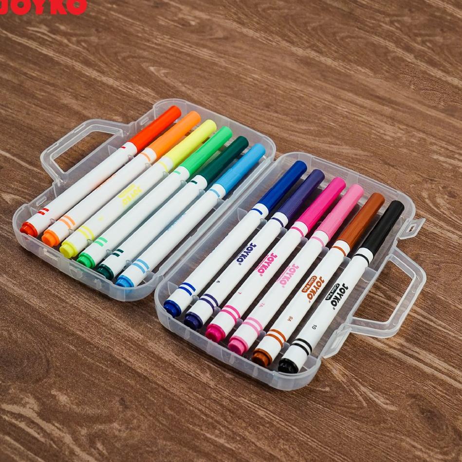 

Flash Deals Color Pen Pulpen Pena Warna Joyko CLP-04 12 Warna Colors