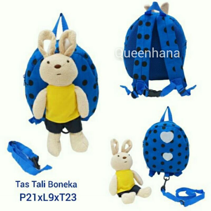 TAS RANSEL BONEKA / TAS ANAK / TAS ANAK LUCU IMPOR / BAGPACK BONEKA / BAGPACK + BONEKA / TAS ANAK