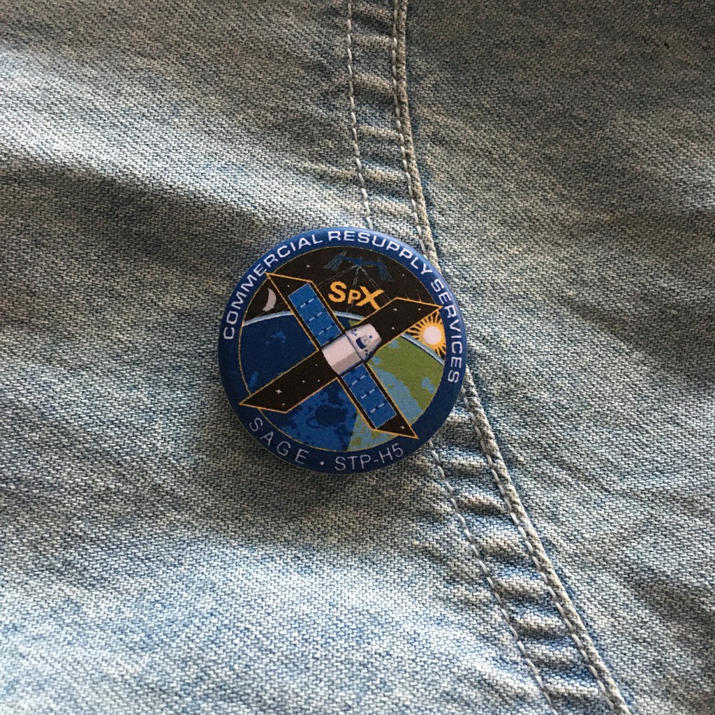 NASA New Pin Button 32