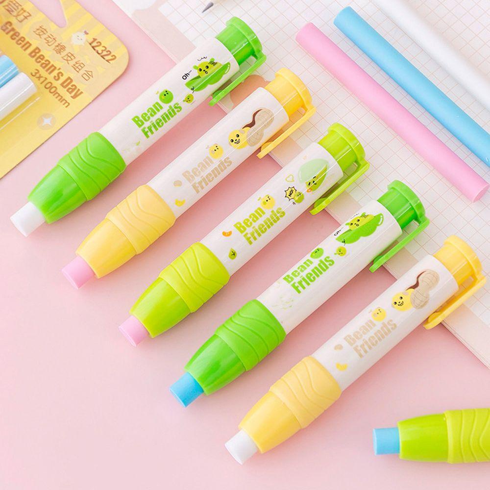 Penghapus Karet Bentuk Bunga Untuk Stationery Sekolah / Kantor