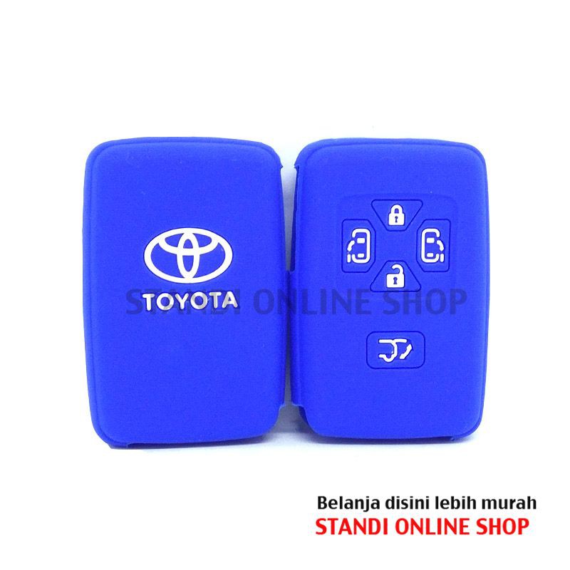 Kondom Kunci Silikon Remote Keyshirt Toyota Alphard Vellfire Lama