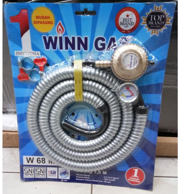 Bagus Dipakai - Winn Gas Regulator Gas Paket Selang