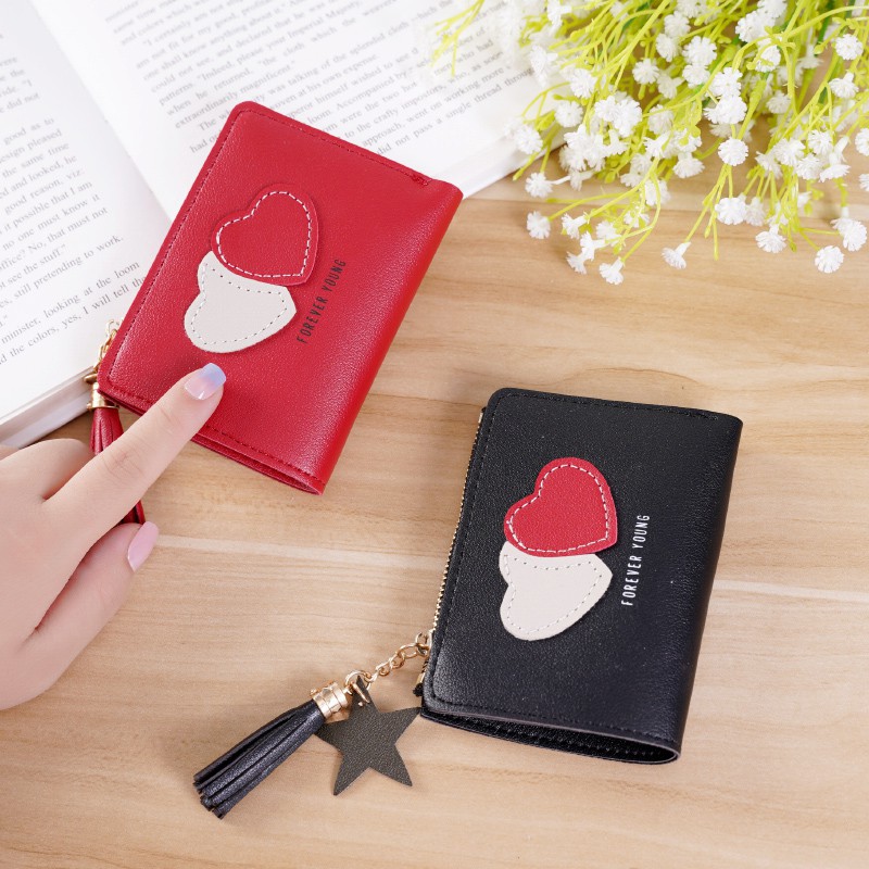 DOMPET LIPAT PENDEK DOMPET LIPAT WANITA IMPORT DOMPET KARTU KOREA