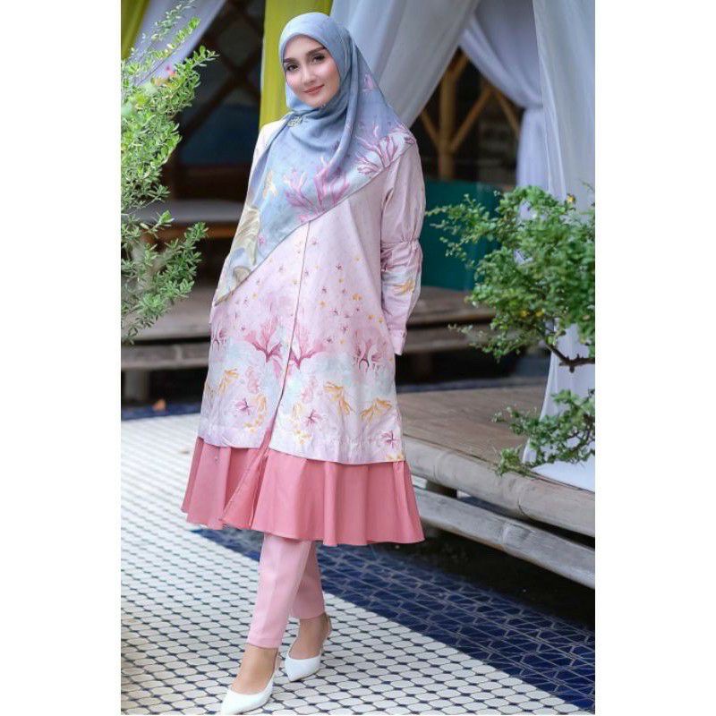 New Nebula Tunic Tunik Mauve Mist Ria miranda