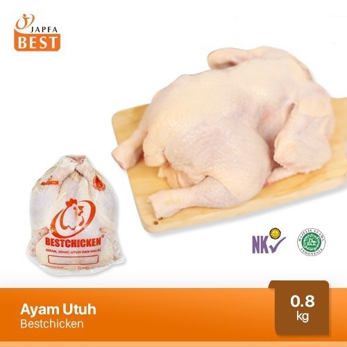 Jual Japfa Best Ayam Karkas Potong Broiler Utuh 0 8 Kg Shopee Indonesia