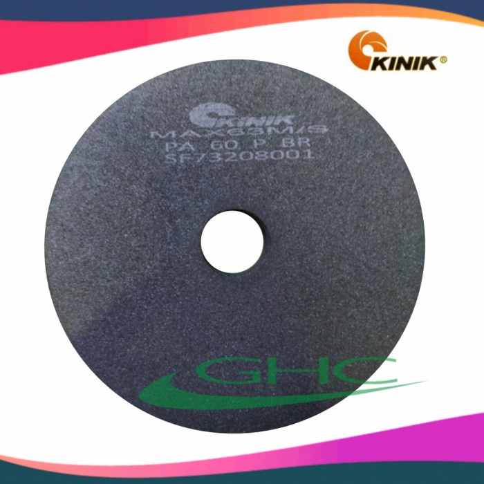 Batu Gerinda KINIK 30 A 180 x 1.2 x 31 .75 mm PA 60 Q BR Kinik mata gerinda potong