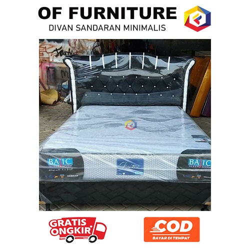 Divan dipan sandaran jaguar 180x200 springbed terbaru