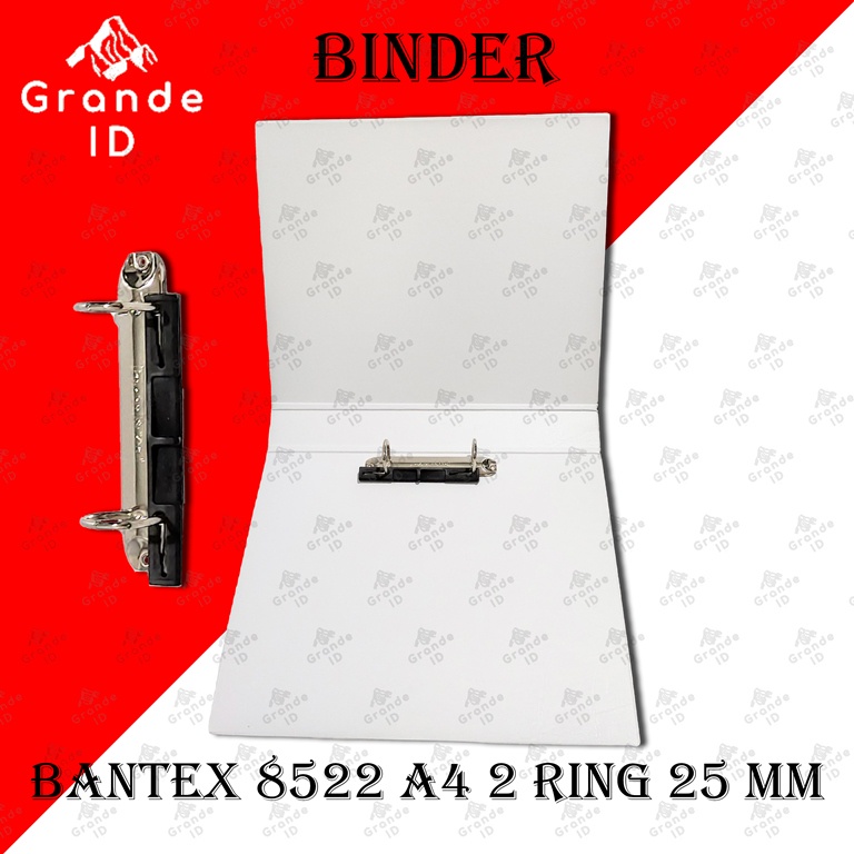 

BINDER BANTEX 8522 A4 2 RING 25 MM INSERT RING BINDER