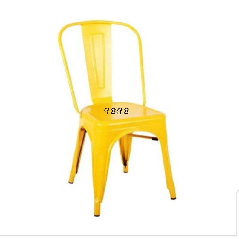 Kursi Cafe - Kursi makan Besi - Kursi Cafe Warnah - Kursi besi medan - Ready