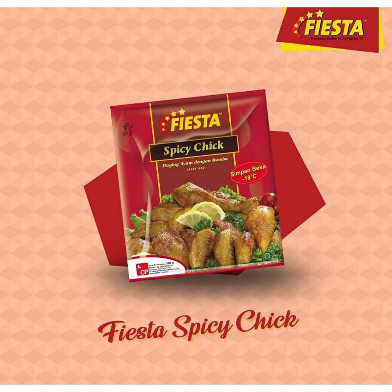 

Chicken Spicy Dengan Bumbu "FIESTA" 500gr