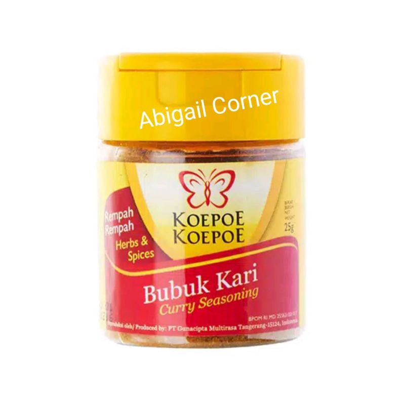 

Abigailcorner - Koepoe Koepoe | Bumbu Kare Bubuk (25 gr)