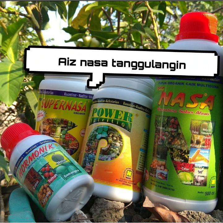 pupuk organik nasa paket lengkap pertanian dan perkebunan