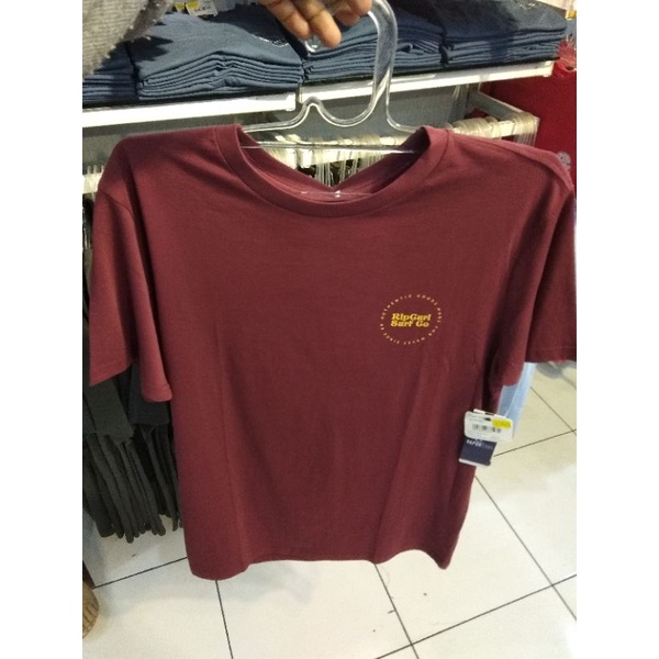 KAOS PRIA RIPCURL ORIGINAL STAMPED TEE