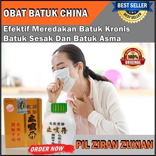 Ramuan leluhur cina obat batuk kronis asma tbc batuk berdahak sesak napas manjur Pil ziran  zuxian i