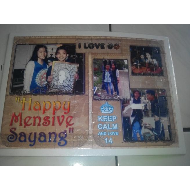 

Puzzle Kotak A4 (Cocok Utk Hadiah/Pajangan) Gambar Bebas