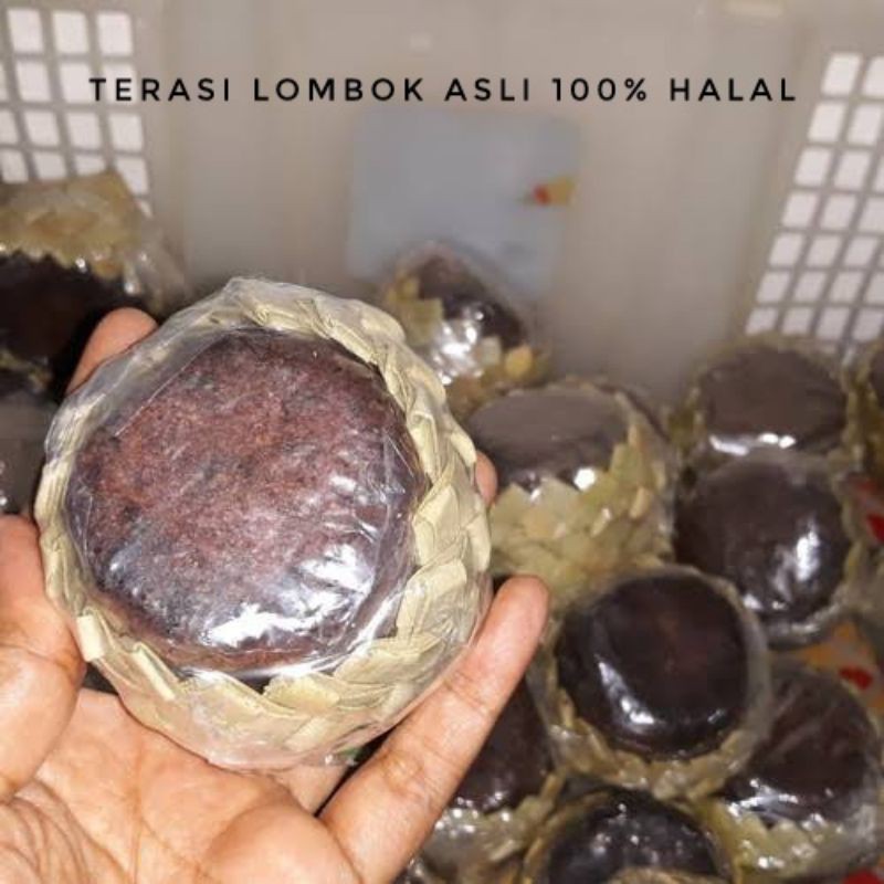 

TERASI BAKAR KHAS LOMBOK SUMBAWA NTB DIJAMIN HALAL 100%