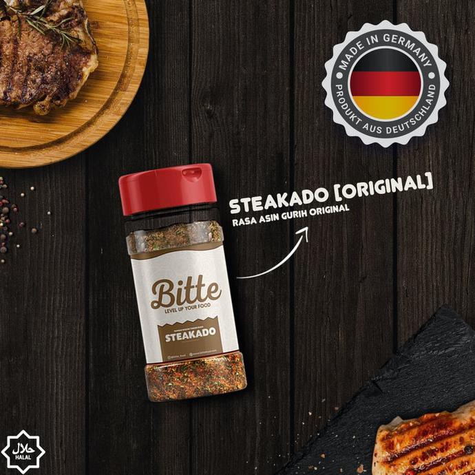 

Rasa Steakado (Original) Bumbu Tabur / Seasoning - Bitte Food