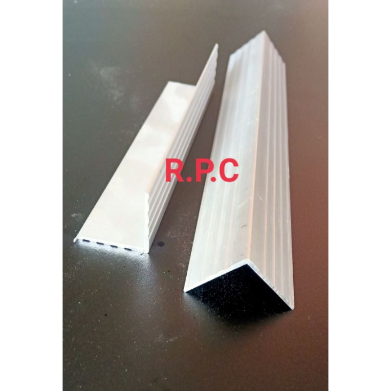 RB1 LIST ALUMUNIUM L 150cm "TEBAL" Lis alumunium siku List L Lis L