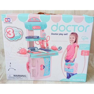 3in1 Mainan Dokter Koper Playset 008-975