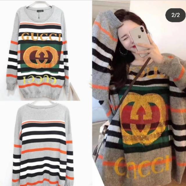 Gucci knit grey