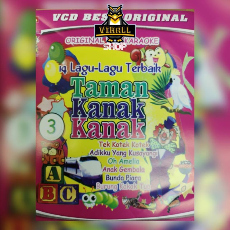KASET LAGU ANAK "TAMAN KANAK - KANAK VOL. 3"