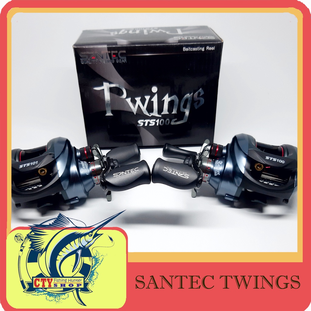 REEL RIL CATROL BC BAIT CASTING SANTEC TWINGS