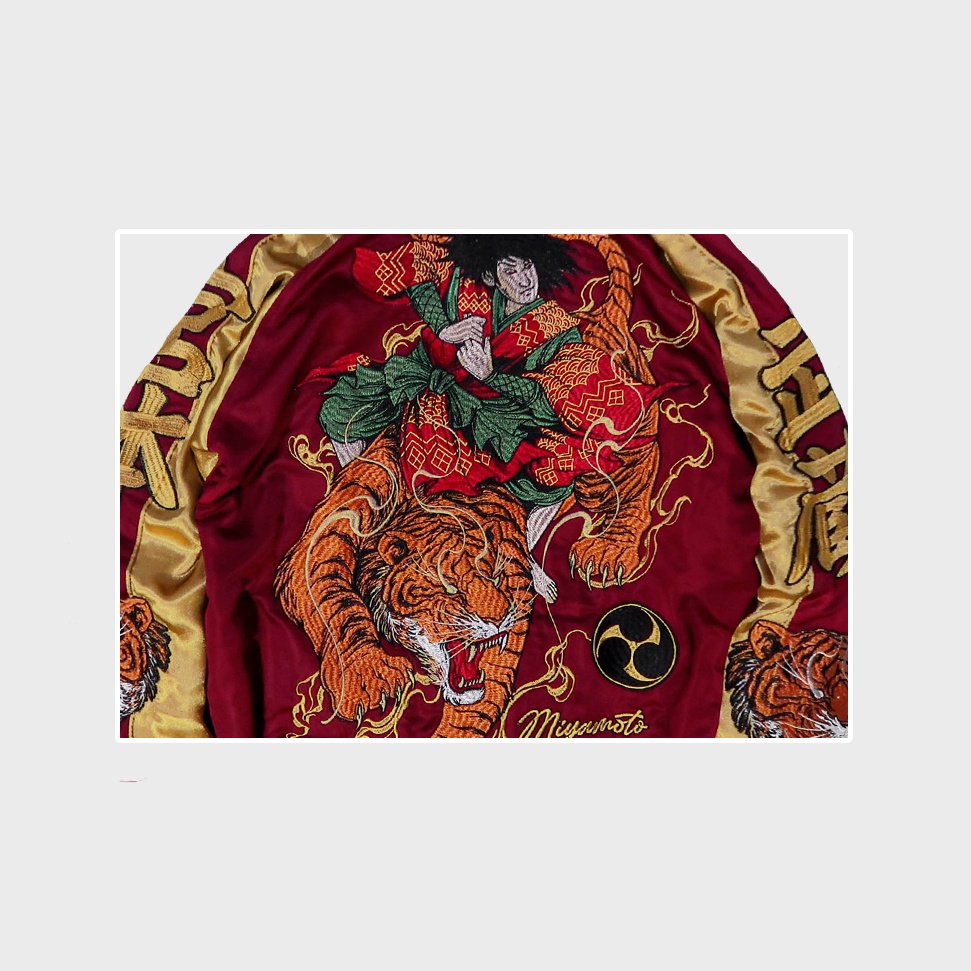 SUKAJAN JACKET - MUSASHI (RED)