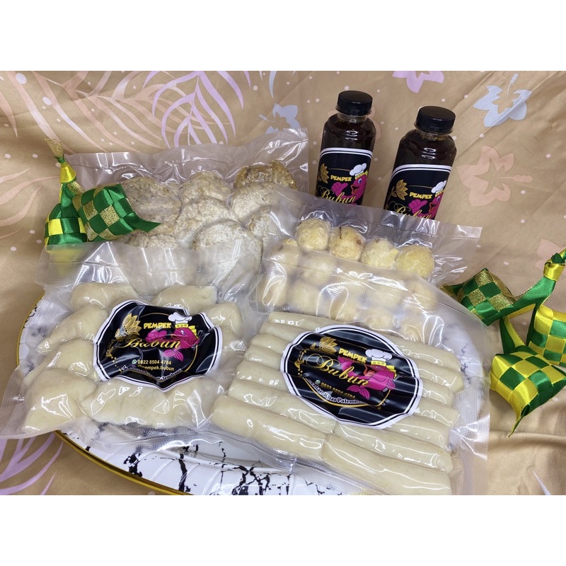 

Pempek Frozen Pempek ikan tenggiri PAKET PEMPEK (45pcs)