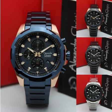 Jam Tangan Pria Original Alexandre Christie AC6523/Ac6523/6523/ac6523