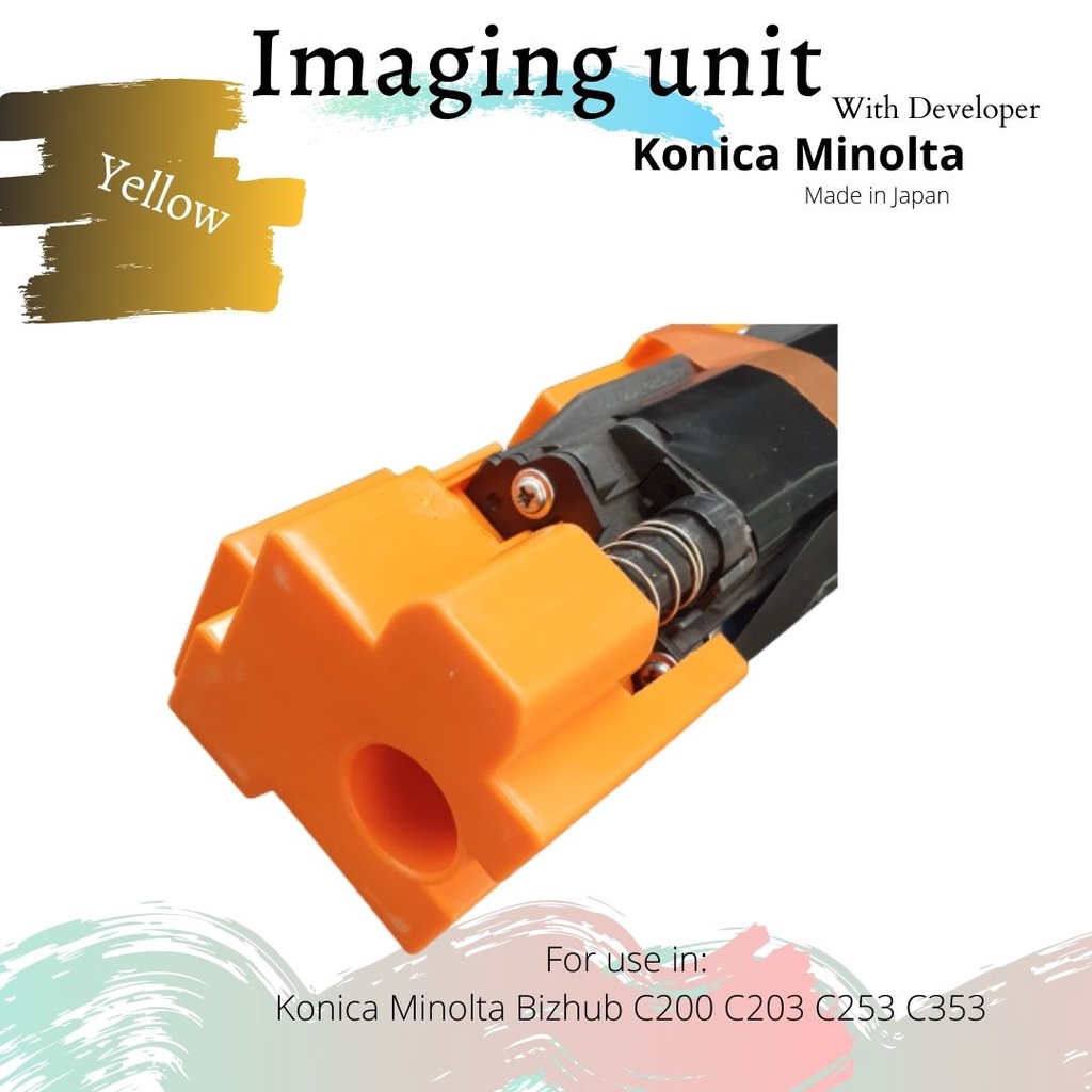 Imaging Unit Konica Minolta C200 C203 C253 C353 Yellow