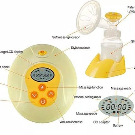 [GRAY.STORE 178] Pompa susu ASI Swing Single Electric Breast Pump Elektrik - BRP