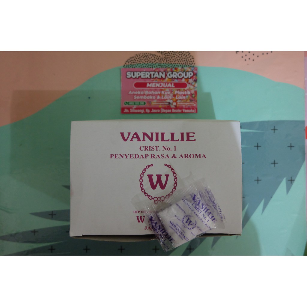 VANILI BUBUK SACHET @100 PCS