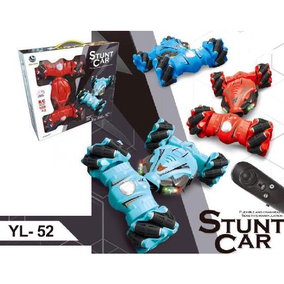 Mobil RC 4WD Gesture Control Remote Control Stunt Car Yelo