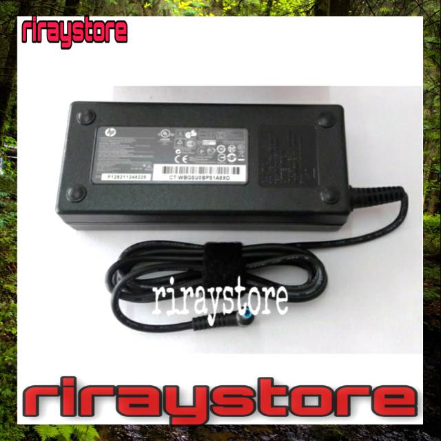 ORIGINAL - Adaptor Charger laptop HP All in One 19.5V-6.15A 120W Pin Jarum Original