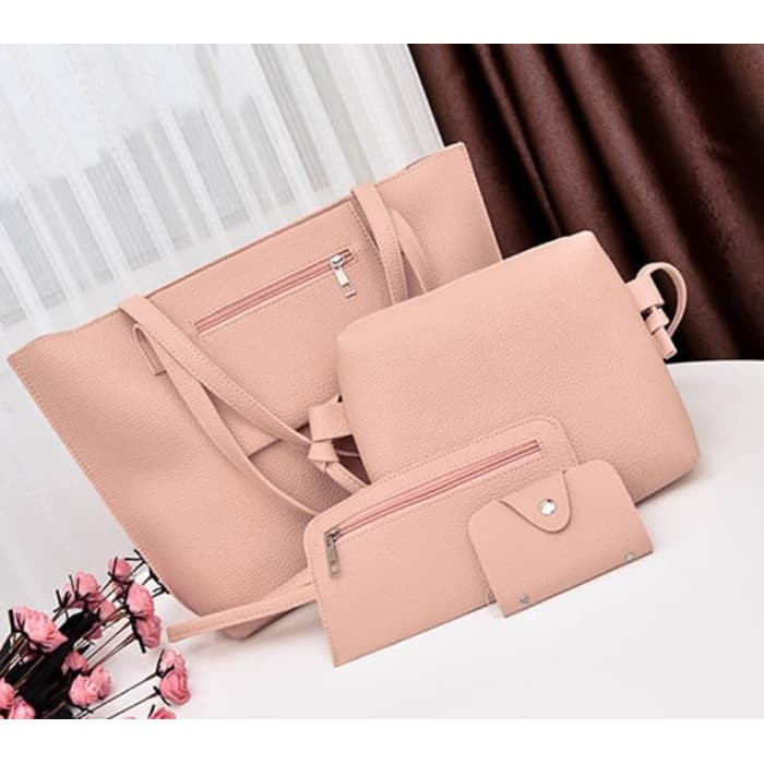 4in1 Tas IMPOR Wanita Tassel #13 Slempang Korea Fashion Batam Womens bag Cewe Kulit Selempang